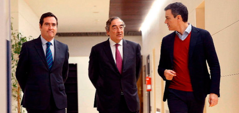 La CEOE suspende el diálogo con el Gobierno tras su pacto con Bildu para derogar la reforma laboral