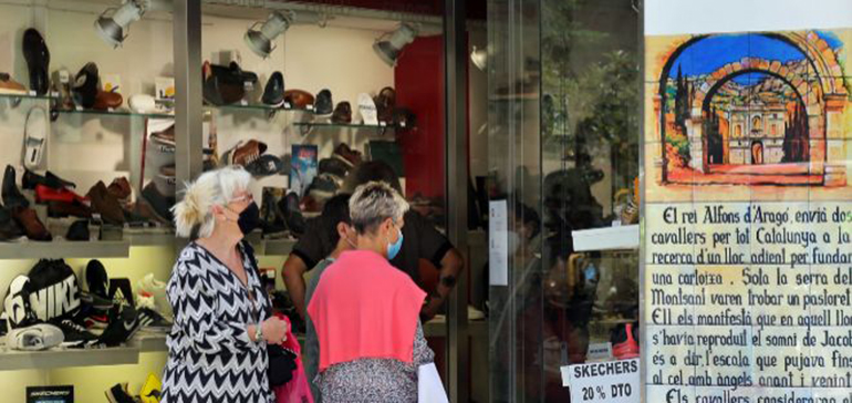 Las ventas del comercio minorista suben un 19,3% en mayo por la reapertura de tiendas